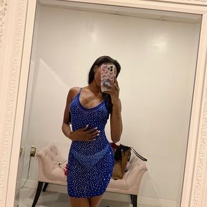 Sexy Rhinestone Dress Sz S
